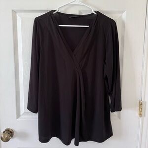 Lane Bryant Black Blouse